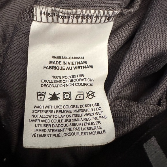 Nike Dri-Fit Grid Print 7" Athletic Shorts Iron Gray Black Size Medium - Picture 6 of 8